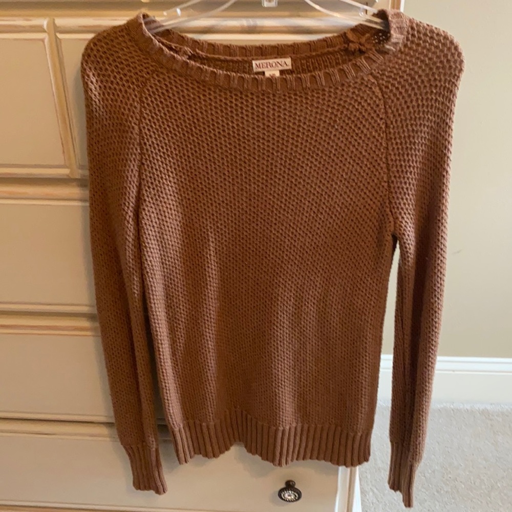 Tan/brown sweater